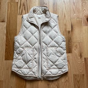 J.Crew quilted vest